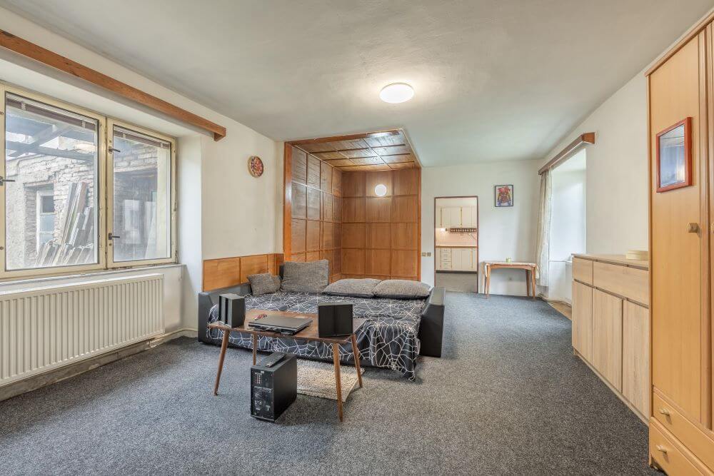 Obývací pokoj, jídelní kout