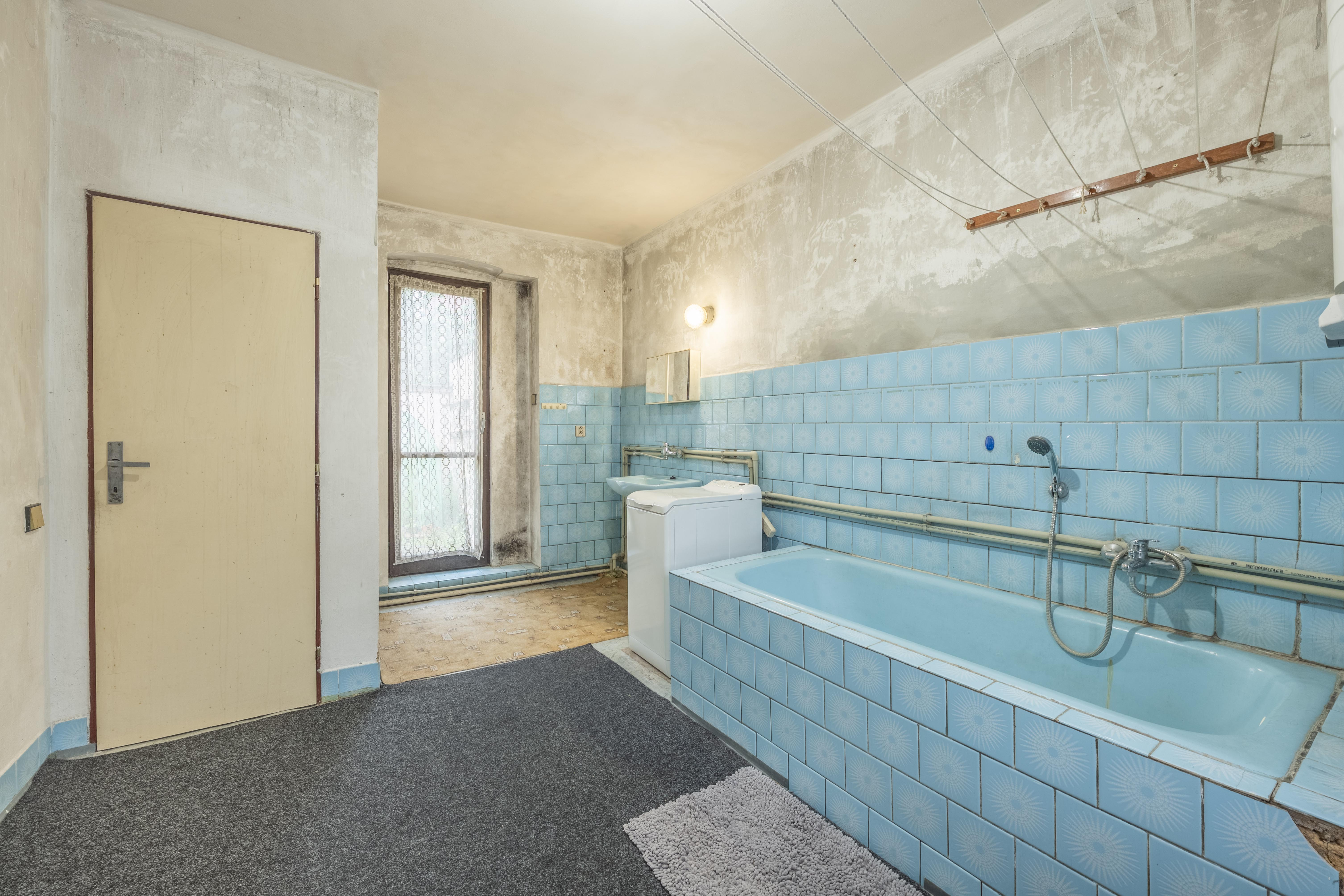 Koupelna, vstup na terasu