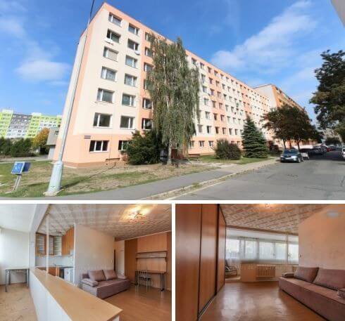 Byt 1+kk, 34 m² v Kladně, ulice Francouzská — Belšan Reality